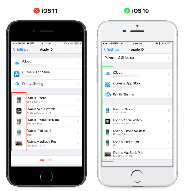 iOS 11被设计师狠批:苹果在细节上没用心